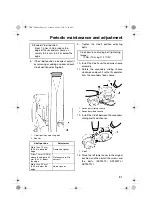 Предварительный просмотр 87 страницы Yamaha RST90G Owner'S Manual