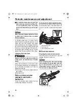 Предварительный просмотр 92 страницы Yamaha RST90G Owner'S Manual