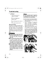 Предварительный просмотр 110 страницы Yamaha RST90G Owner'S Manual