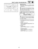 Предварительный просмотр 40 страницы Yamaha RST90GTZ Service Manual