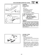 Предварительный просмотр 70 страницы Yamaha RST90GTZ Service Manual