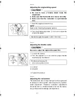 Preview for 61 page of Yamaha RST90L Owner'S Manual