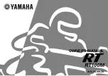 Yamaha RT100 Owner'S Manual preview