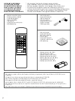 Preview for 2 page of Yamaha RX-10 Owner'S Manual