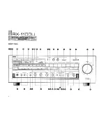 Preview for 4 page of Yamaha RX-1100U Owner'S Manual