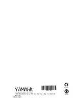 Preview for 40 page of Yamaha RX-15 Authorized Product Manual