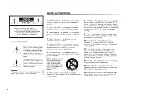 Предварительный просмотр 2 страницы Yamaha RX-330 Owner'S Manual