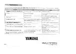 Предварительный просмотр 12 страницы Yamaha RX-330 Owner'S Manual