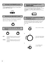 Preview for 16 page of Yamaha RX-395 Owner'S Manual