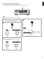 Preview for 21 page of Yamaha RX-395RDS Owner'S Manual