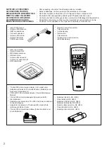 Предварительный просмотр 2 страницы Yamaha RX-496RDS Owner'S Manual