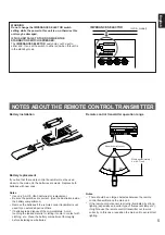 Предварительный просмотр 5 страницы Yamaha RX-496RDS Owner'S Manual