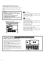 Предварительный просмотр 8 страницы Yamaha RX-496RDS Owner'S Manual