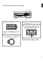 Предварительный просмотр 15 страницы Yamaha RX-496RDS Owner'S Manual