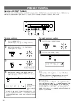 Предварительный просмотр 18 страницы Yamaha RX-496RDS Owner'S Manual