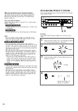 Предварительный просмотр 20 страницы Yamaha RX-496RDS Owner'S Manual