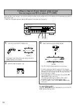 Предварительный просмотр 24 страницы Yamaha RX-496RDS Owner'S Manual