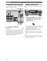 Предварительный просмотр 18 страницы Yamaha RX 497 - AV Receiver Owner'S Manual