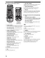 Предварительный просмотр 32 страницы Yamaha RX 497 - AV Receiver Owner'S Manual