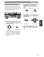 Предварительный просмотр 33 страницы Yamaha RX 497 - AV Receiver Owner'S Manual