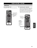 Предварительный просмотр 43 страницы Yamaha RX 497 - AV Receiver Owner'S Manual