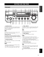 Preview for 6 page of Yamaha RX-497 Owner'S Manual