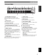 Preview for 8 page of Yamaha RX-497 Owner'S Manual