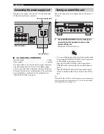 Preview for 17 page of Yamaha RX-497 Owner'S Manual