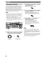 Preview for 25 page of Yamaha RX-497 Owner'S Manual