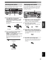 Preview for 28 page of Yamaha RX-497 Owner'S Manual