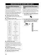 Preview for 29 page of Yamaha RX-497 Owner'S Manual