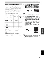 Preview for 38 page of Yamaha RX-497 Owner'S Manual