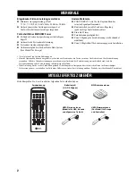 Preview for 85 page of Yamaha RX-497 Owner'S Manual