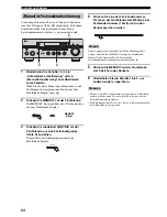 Preview for 107 page of Yamaha RX-497 Owner'S Manual