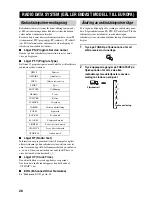 Preview for 149 page of Yamaha RX-497 Owner'S Manual