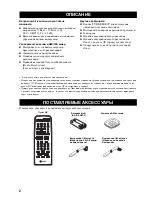 Preview for 205 page of Yamaha RX-497 Owner'S Manual