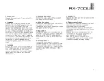 Preview for 15 page of Yamaha RX-700U Owner'S Manual