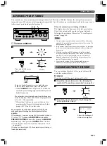 Preview for 19 page of Yamaha RX-777 Owner'S Manual