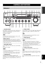 Предварительный просмотр 5 страницы Yamaha RX-797 Owner'S Manual