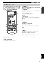 Предварительный просмотр 11 страницы Yamaha RX-797 Owner'S Manual