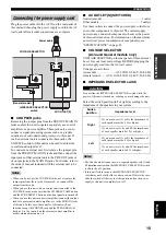 Предварительный просмотр 17 страницы Yamaha RX-797 Owner'S Manual