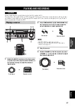 Предварительный просмотр 19 страницы Yamaha RX-797 Owner'S Manual