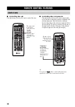 Предварительный просмотр 38 страницы Yamaha RX-797 Owner'S Manual