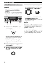 Предварительный просмотр 66 страницы Yamaha RX-797 Owner'S Manual