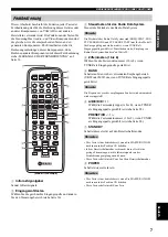 Предварительный просмотр 97 страницы Yamaha RX-797 Owner'S Manual