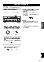 Предварительный просмотр 113 страницы Yamaha RX-797 Owner'S Manual