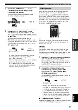 Предварительный просмотр 121 страницы Yamaha RX-797 Owner'S Manual