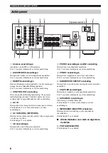 Предварительный просмотр 184 страницы Yamaha RX-797 Owner'S Manual