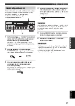 Предварительный просмотр 205 страницы Yamaha RX-797 Owner'S Manual