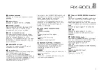 Preview for 9 page of Yamaha RX-900U Owner'S Manual